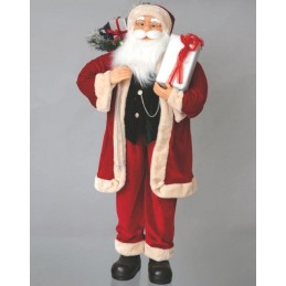 BABBO NATALE 120cm C/PACCHI