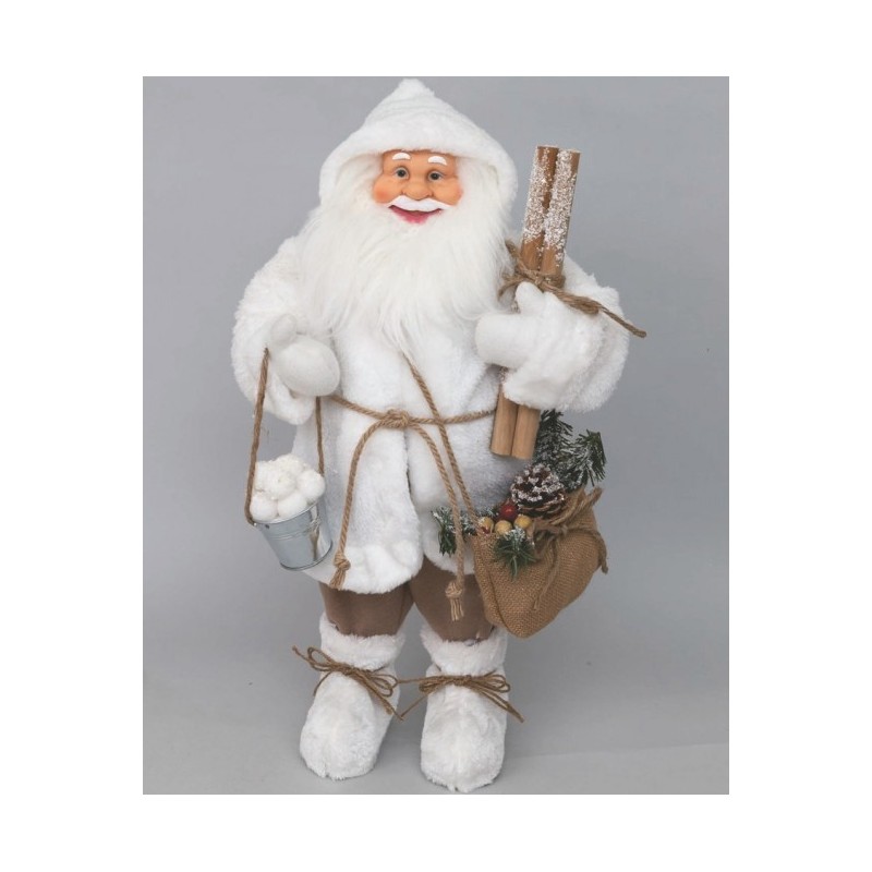 BABBO NATALE 60cm BIANCO