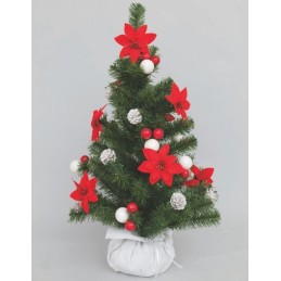 ALBERO PVC 80cm STELLE NATALE