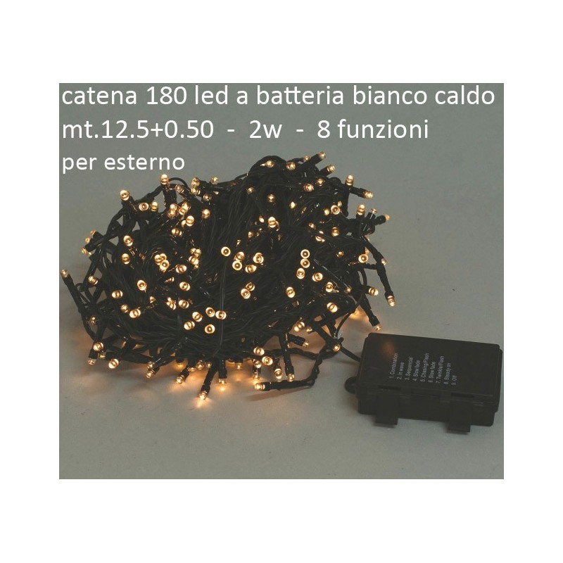 LED 180 B.CALDO EST. BATTERIA