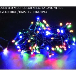 2000 LED MULTICOLOR 40+2M