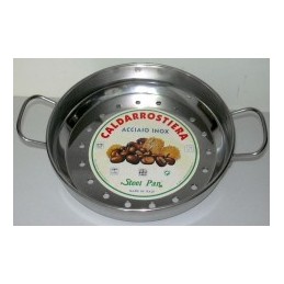 PADELLA CASTAGNE 2/M 30cm STEELPAN