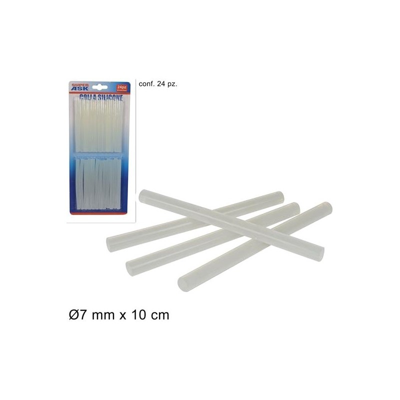 BACCHETTE SILICONE 24PZ 10cm