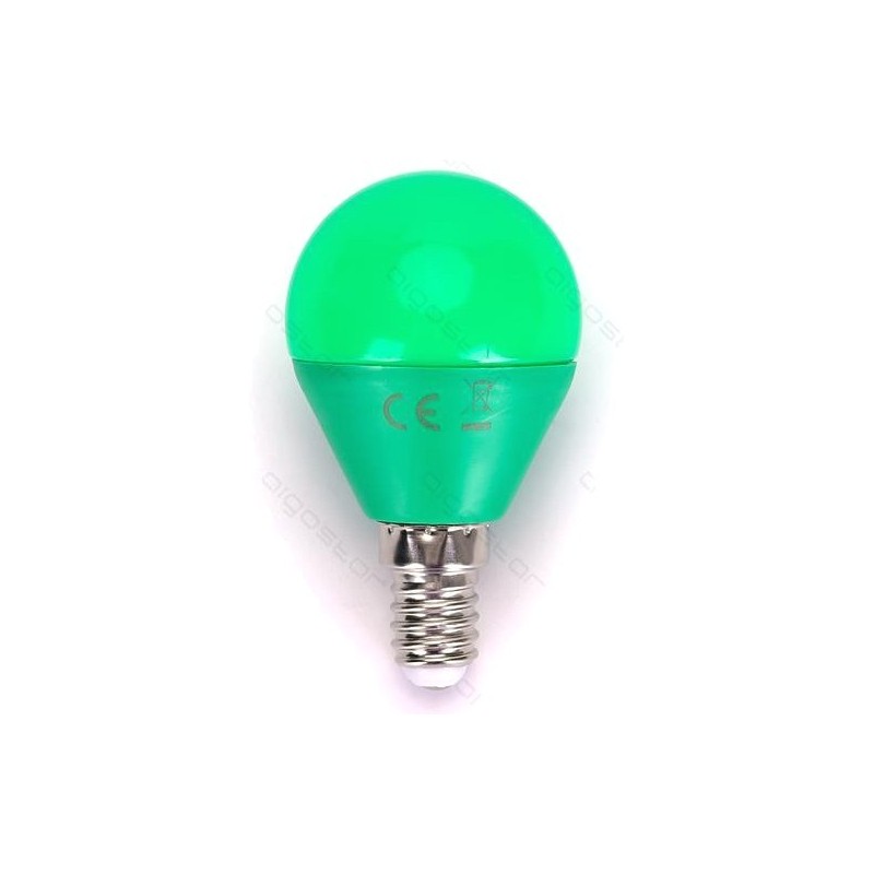 LAMPADINA LED A5 E14 VERDE 4W