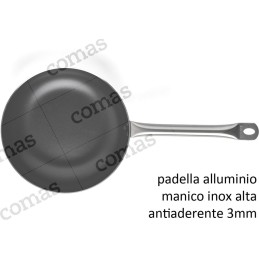 PADELLA ALTA ALLUMINIO 20cm