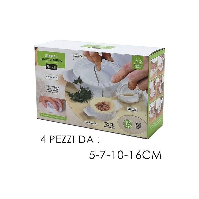 SET 4 STAMPI PER RAVIOLI 42932