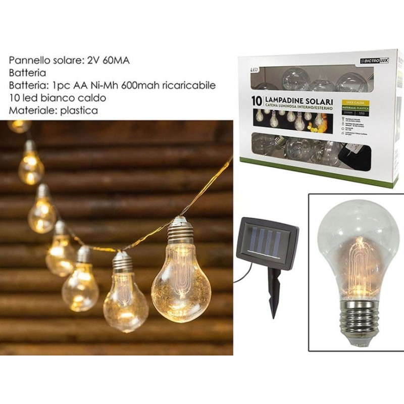 CATENA 18704  10 LED SOLAR D35