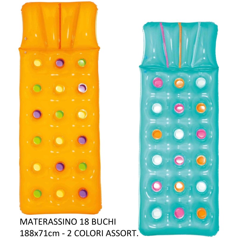 MATERASSINO 18 BUCHI 188cm