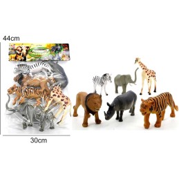 ANIMALI SAVANA SELVAGGIA 6PZ