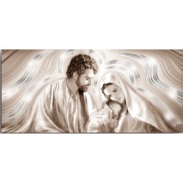 QUADRO MONDIE 31x66 NATIVITY